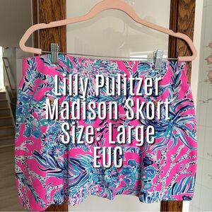 Lilly Pulitzer Madison Skort in Mandevilla Pink New Kids On the Dock